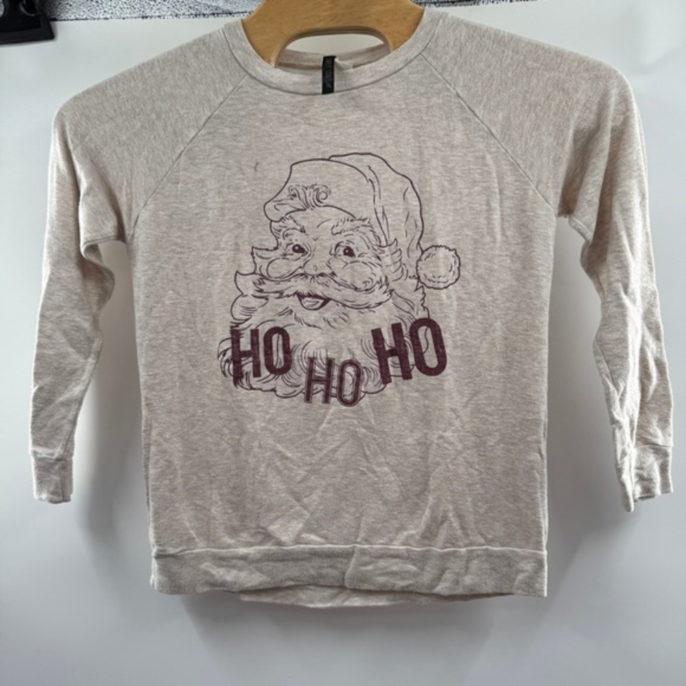 Lovely Souls Santa Claus Christmas‎ Holiday Crewneck Top